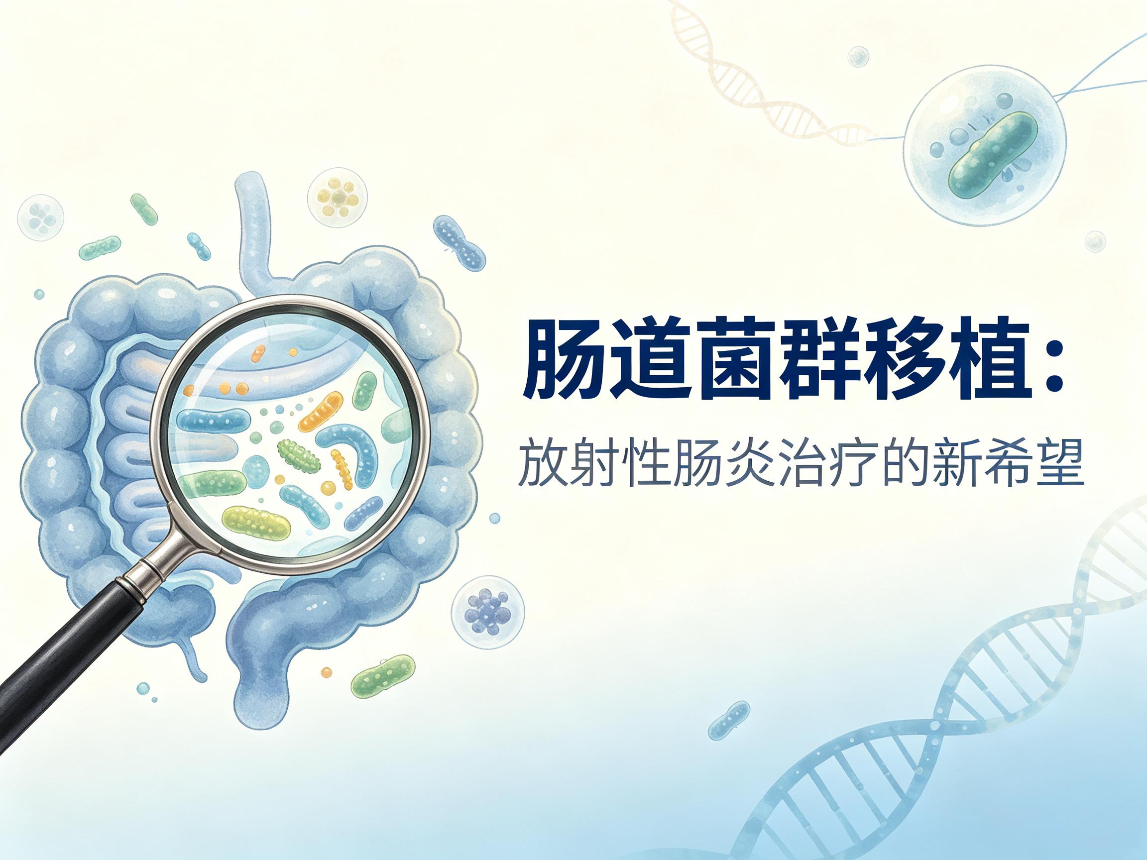 辽源市|第3期 肠道菌群移植：放射性肠炎治疗的新希望